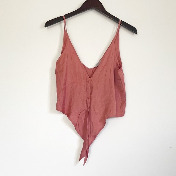 Wishlist Tops - WISHLIST Button Cami Tie Waist Small